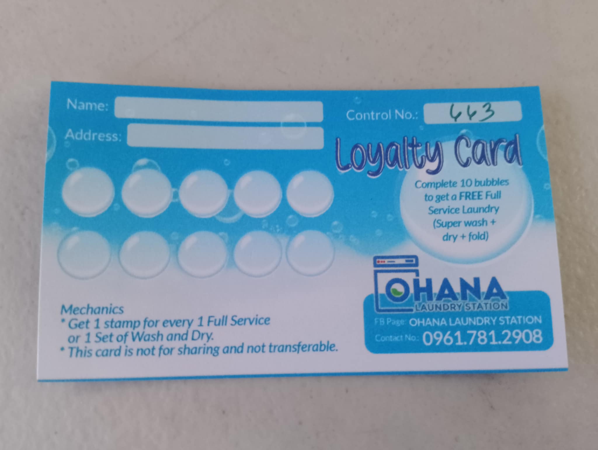 Loyalty Card